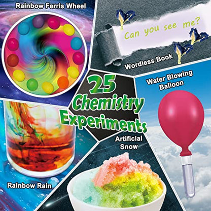 70 Lab Experiments Science Kits for Kids Chemistry Set Toys