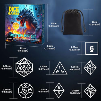 Polyhedral Dice Set (63 Count)