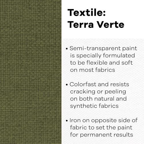 Textile Color Paint Terre VERT (8 Fl Oz)