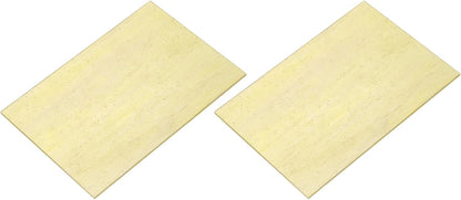 MECCANIXITY 2 Pcs Stained Glass Sheet Mosaic Tile 7.9 Inch x 5.9 Inch Khaki Stained Glass Sheets for Crafts DIY Art Project