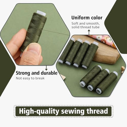 8 Rolls Sewing Thread (1600 Foot)