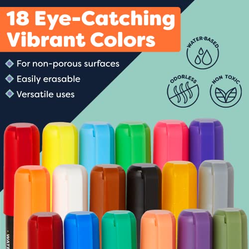 CHALK MARKERS By FANTASTIC MEGA 18 Pack