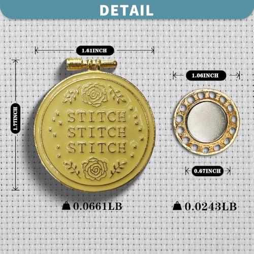 Magnetic Needle Minder Magnet Embroidery Accessories and Supplies Embroidery Needle Holder Cross Stitch Holder Needlework Supplies