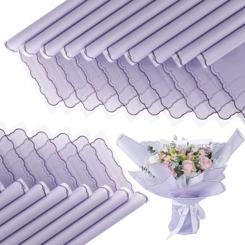 20 Sheets Flower Wrapping Paper (20 Count)