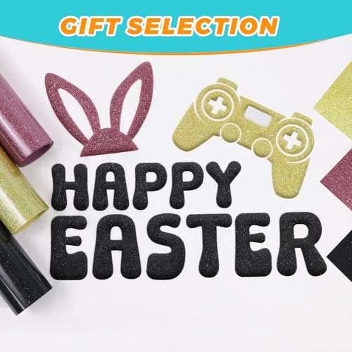 Glitter Puff Heat Transfer Vinyl