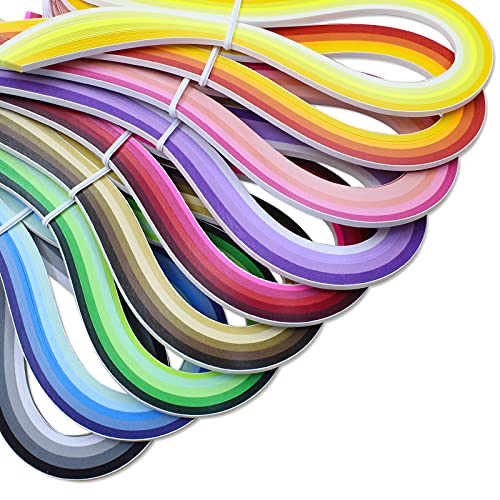 Multi Color Quilling Paper Strips Kits (900 Count)