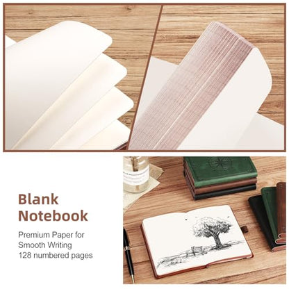 Small Blank Pocket Notebook