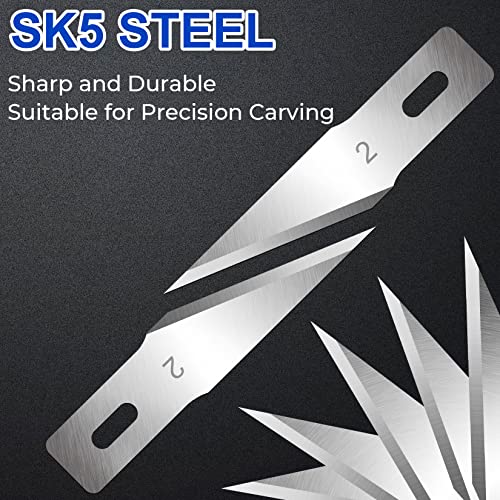 150 PCS Exacto Knife Blades #2 (150 Count)