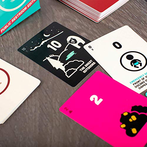 Poop The Game Public Restroom Edition Card Game