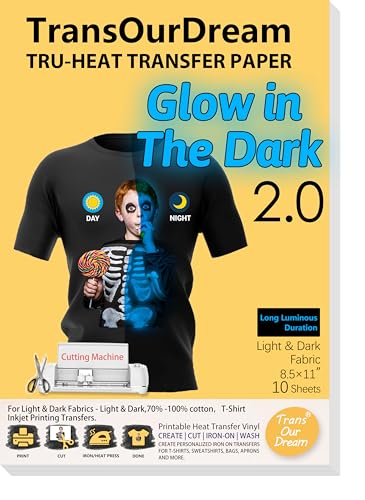 Luminous Heat Transfer Paper for T Shirts