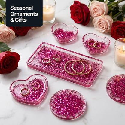 Craft Glitter Dark Rose Pink 100g Extra Chunky Glitter (3.5 Ounce)