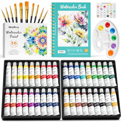 Watercolor Paint Set for Adults Kids