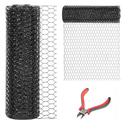 72'' x 150' Black Chicken Wire Fencing
