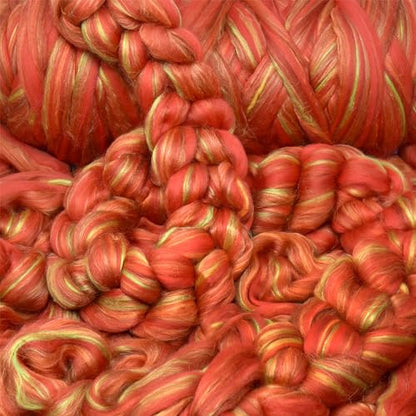 Merino Silk Luxe Tonal Designer Blend. Superfine Merino