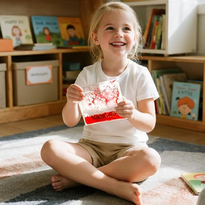 Squishy Liquid Sensory Tiles for Kids