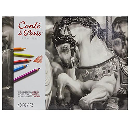 48 Count Assorted Pastel Pencils