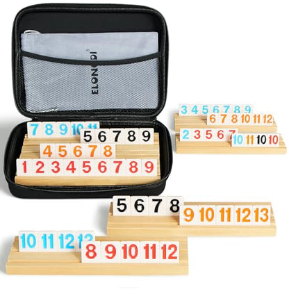 Rummy Cube 6 Player Large Numbers Edition