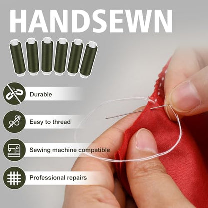 8 Rolls Sewing Thread (1600 Foot)