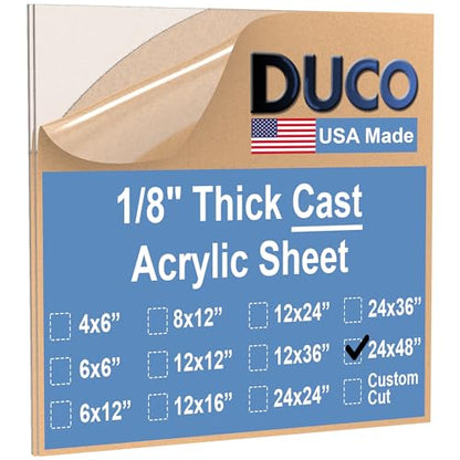 Duco Clear Cast Acrylic Sheets 1