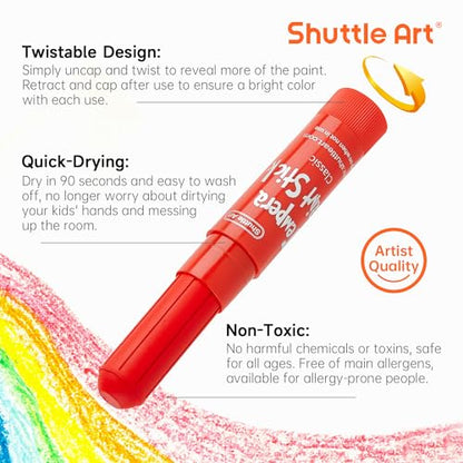 Tempera Paint Sticks
