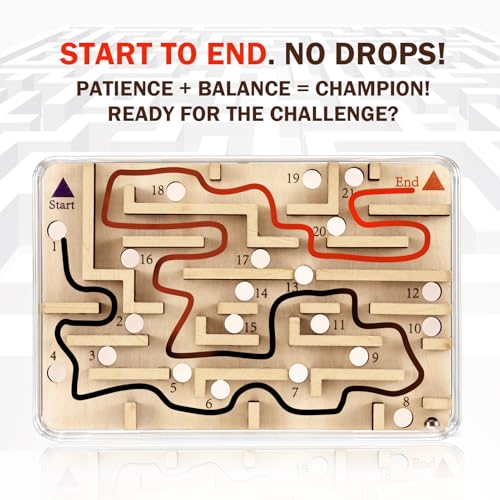 Handheld Fidget Puzzle Game for Kids and Adults