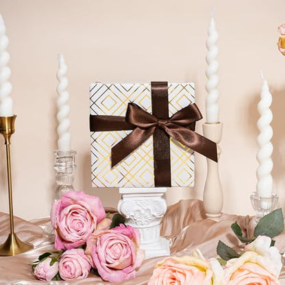 Brown Satin Ribbon 1 inch x 25 Yards