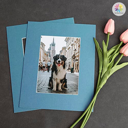 Mat Board Center 10 Pack 8x10 Photo Mats for 5x7 Picture