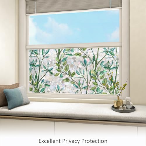 Window Privacy Film Rainbow Stained Glass Cling