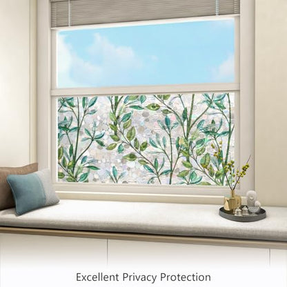 Window Privacy Film Rainbow Stained Glass Cling