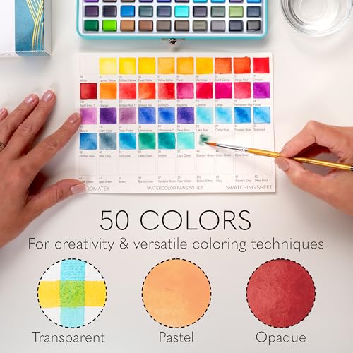 Watercolor Paint Set (128 Count)