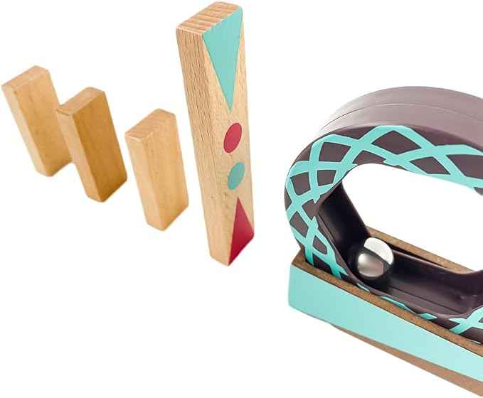 DJECO - Zig & Go 48-Piece Set - Building Intricate Marble Tracks - Stimulates Creative Thinking - Engaging Play for Intellectual Growth - Educational STEM Learning - Ages 8+ Years