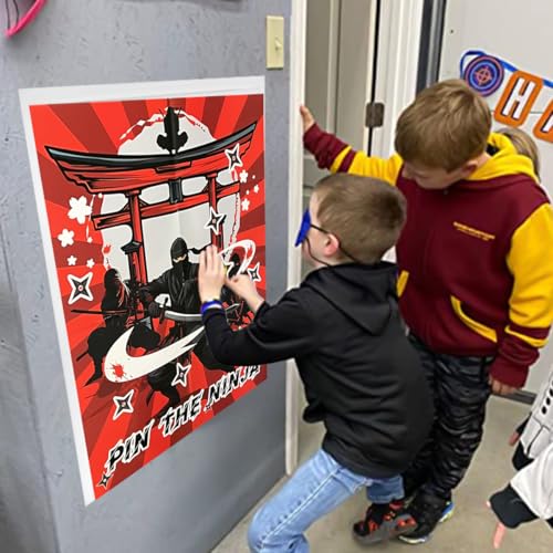 Ninja Warrior Party Games for Kids