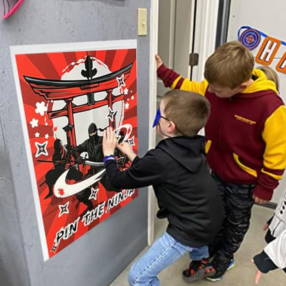 Ninja Warrior Party Games for Kids
