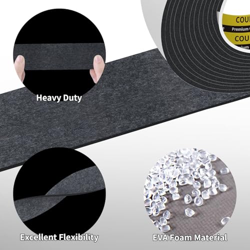 Black Foam Tape Weather Stripping Sealing Sponge