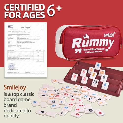 Mini Rummy Tile Game for 2