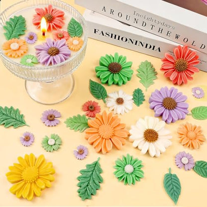 Daisy Candle Molds