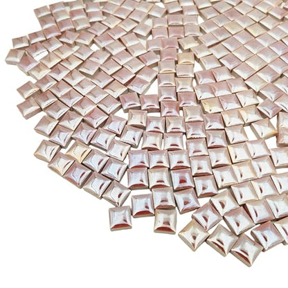 500g 1.1lb Random Color Irregular Ceramics Mosaic Tiles (16 Ounce)