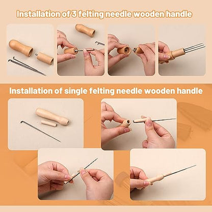 82 Pcs Needle Felting Tools (80 Count)
