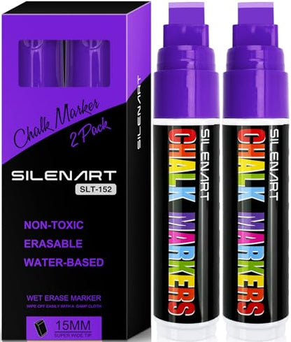 Purple Chalk Markers (2 Count)