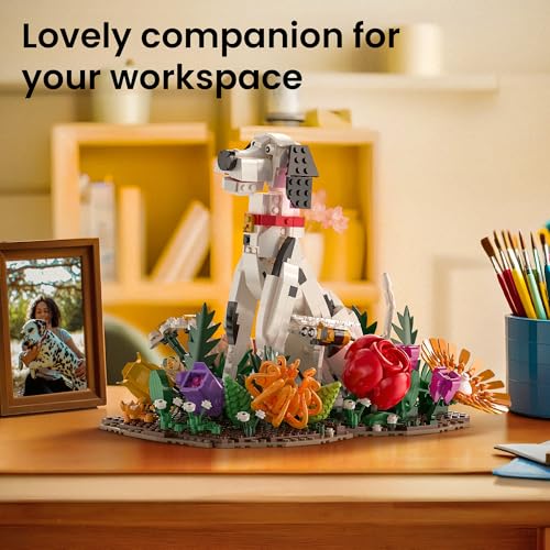 Dog Flower Toy Building Set