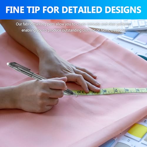 12pcs Heat Erasable Pens for Fabric Marking (12 Count)