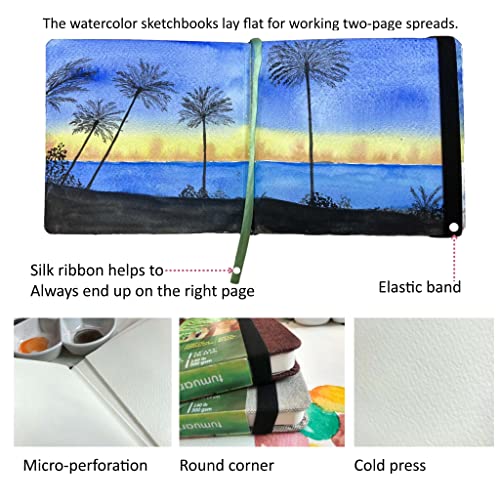 Square Watercolor Journal (24 Count)