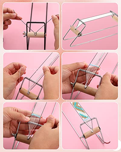 Bead Loom Kit Beading Supplies 2 mm Seed Beads DIY Craft