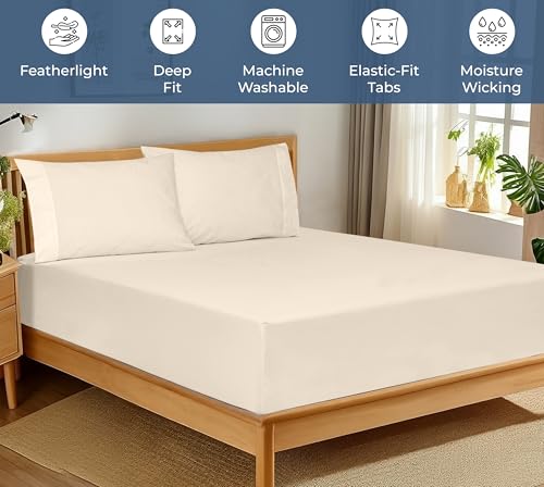 100% Organic Cotton Fitted Sheet