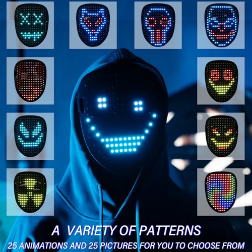 Led Mask with Gesture Sensing