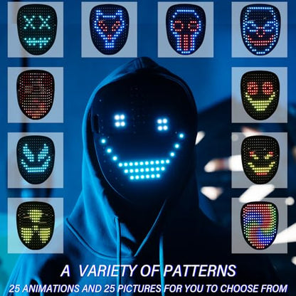 Led Mask with Gesture Sensing
