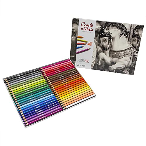 48 Count Assorted Pastel Pencils