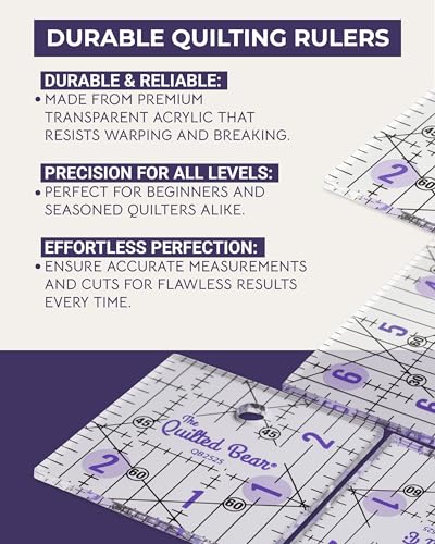 Small Quilting Ruler Bundle