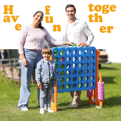 Height Adjustable Giant 4 in a Row Connect Game