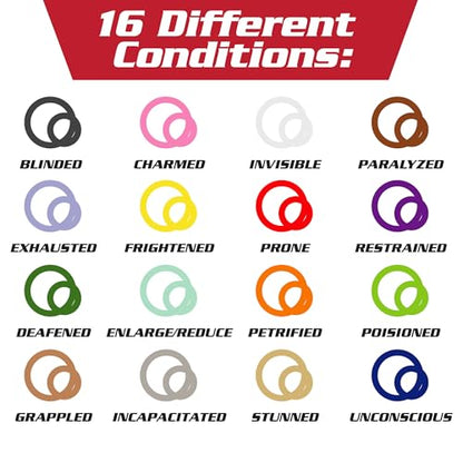 Deluxe Condition Rings with Wooden Case (64 Count)